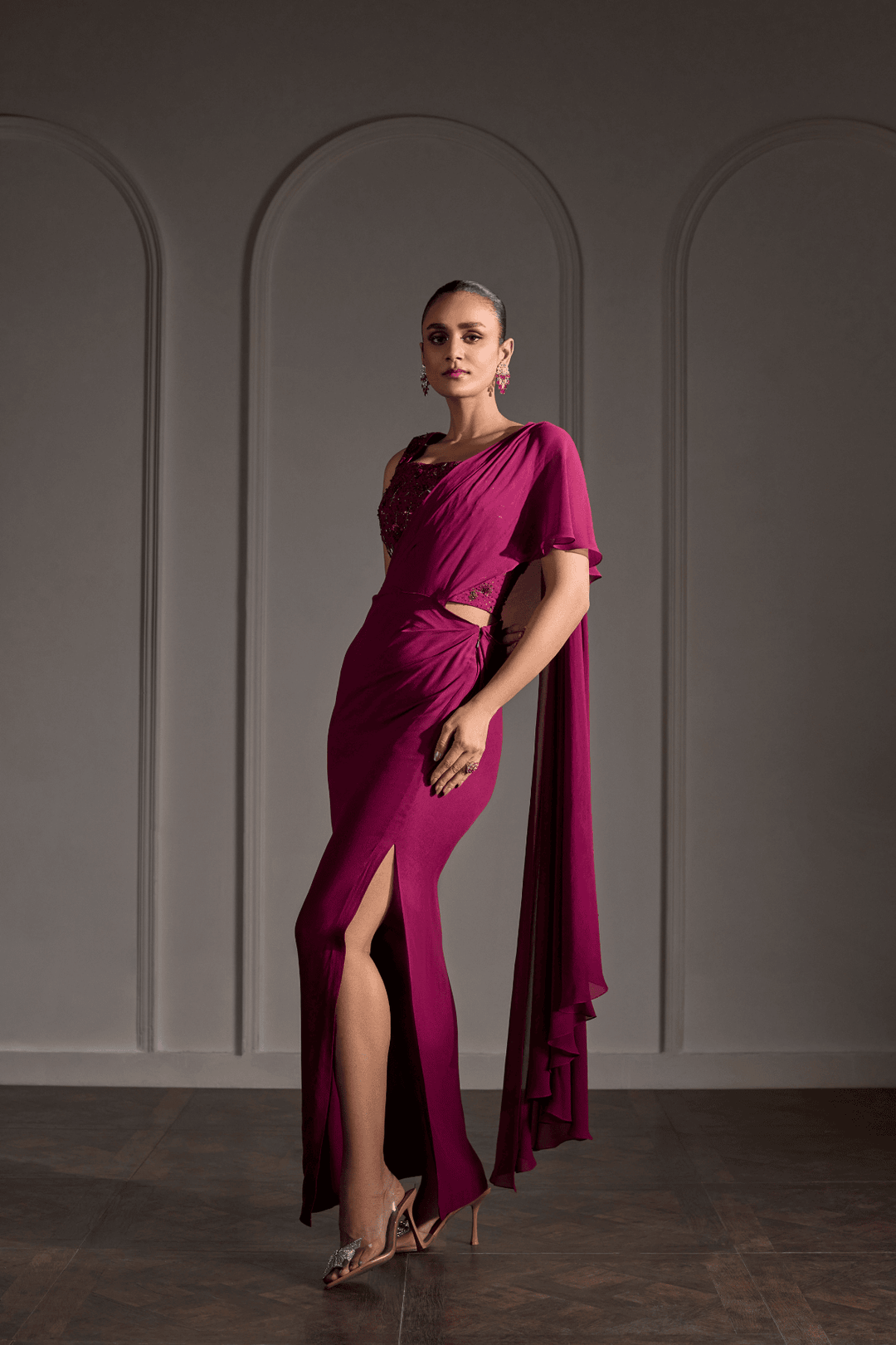 Glamor Grace Draped Saree