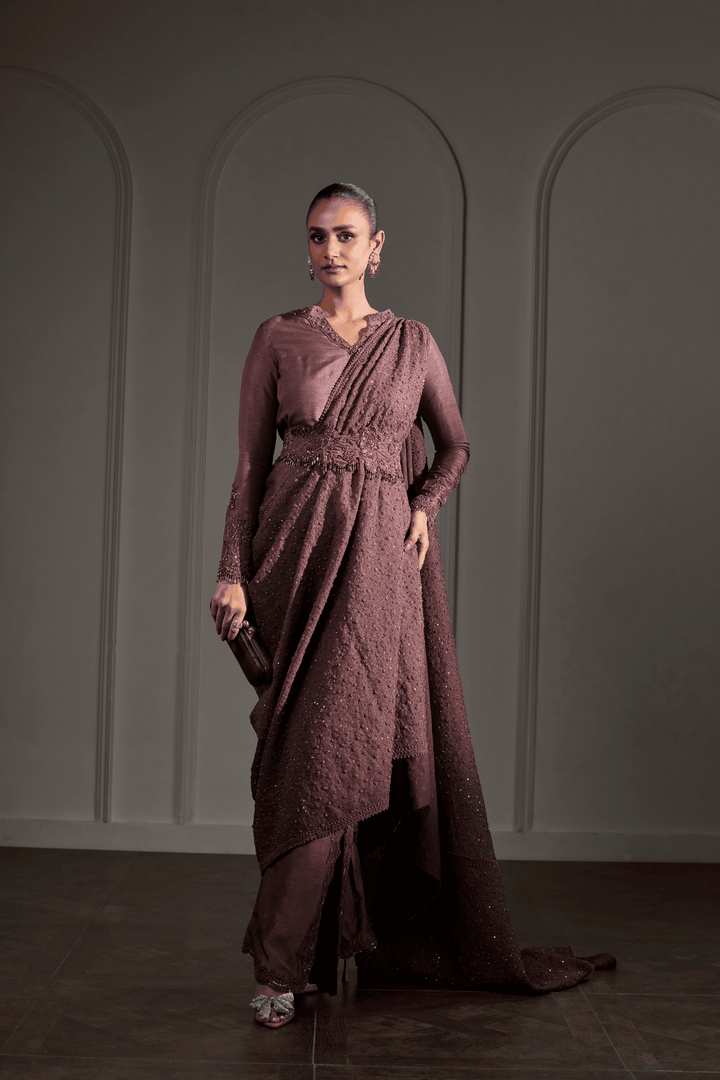 Tradition Threads in Draped Suit