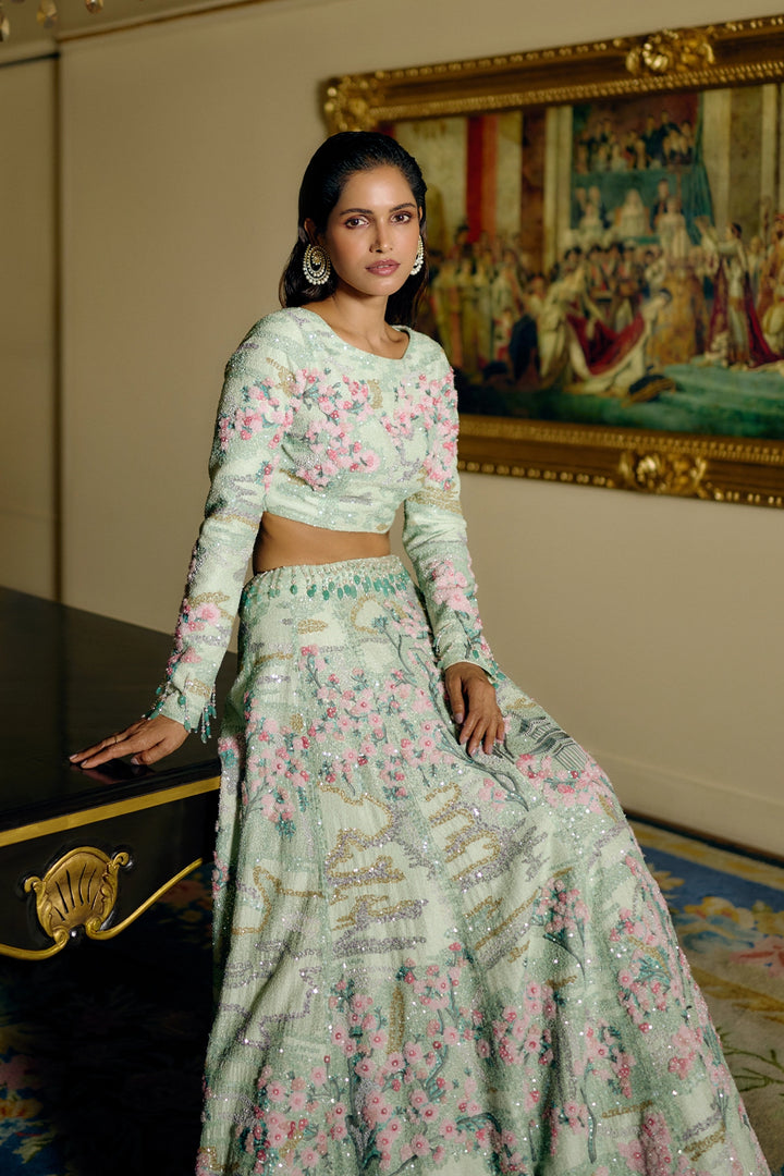 Sakura Mirage Lehenga Set