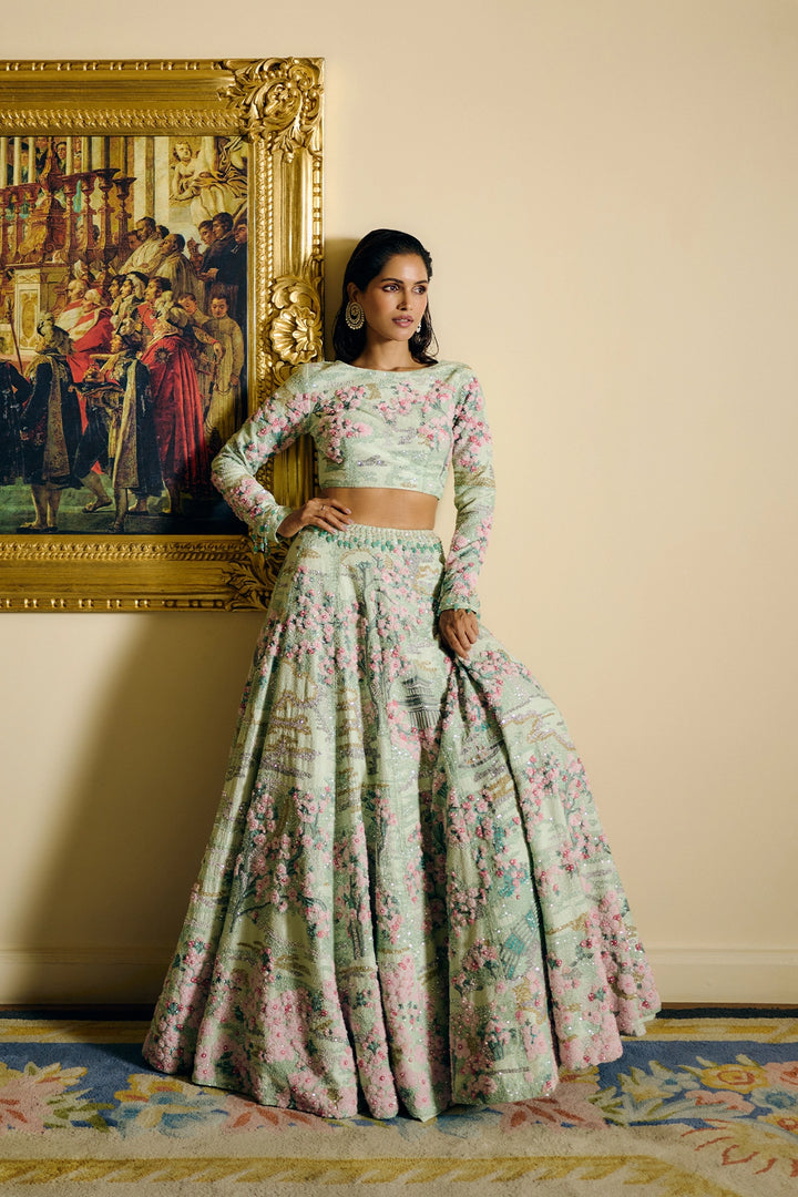 Sakura Mirage Lehenga Set