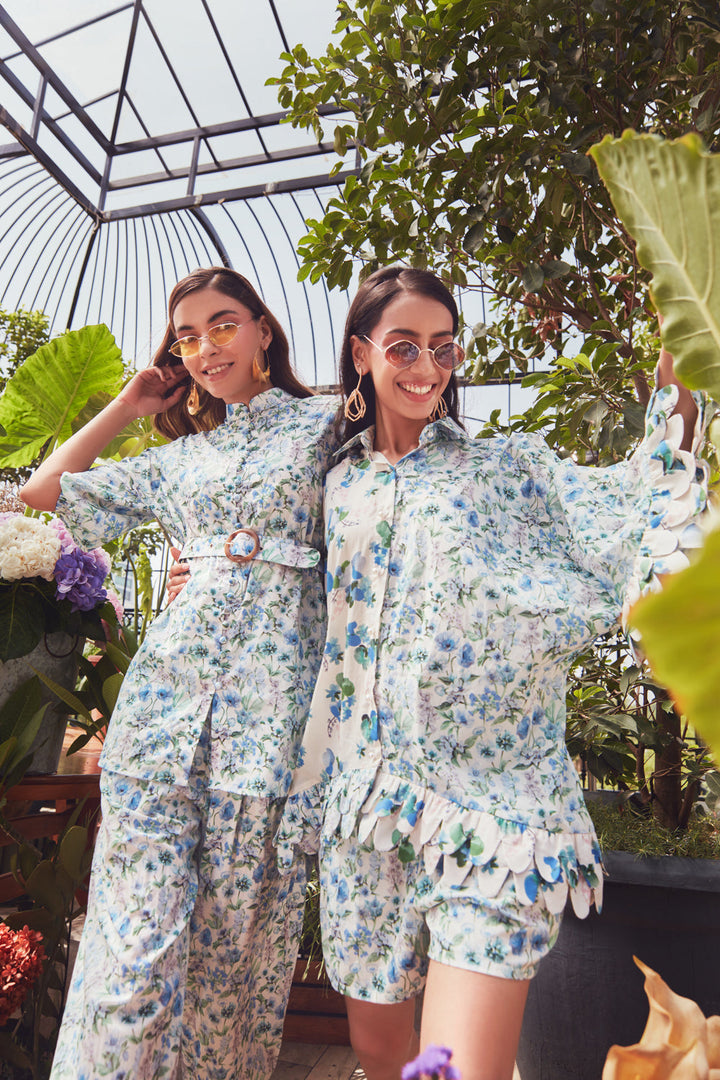 Neha Nagar In Our Erica Dual Print Co-Ord Set