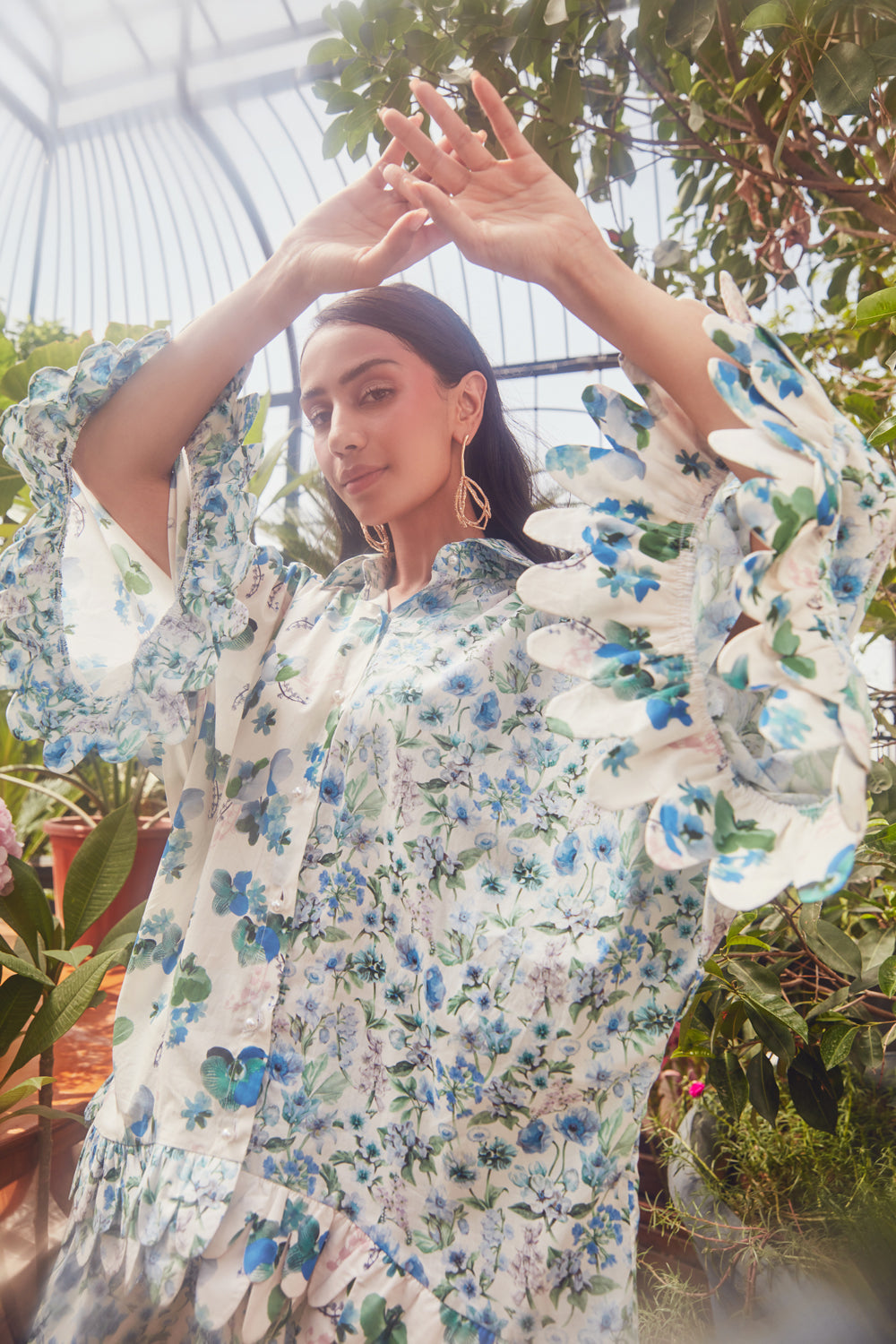 Neha Nagar In Our Erica Dual Print Co-Ord Set