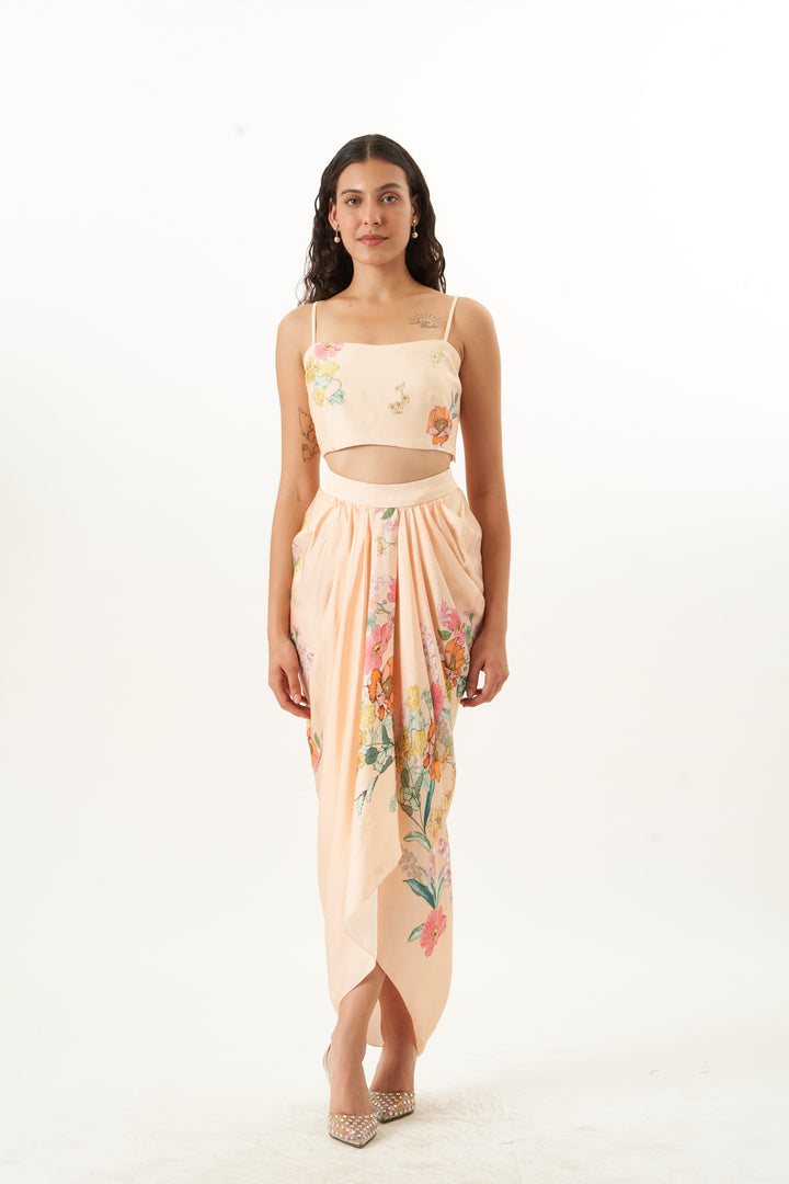 Draped in Bloom Co-ord Set