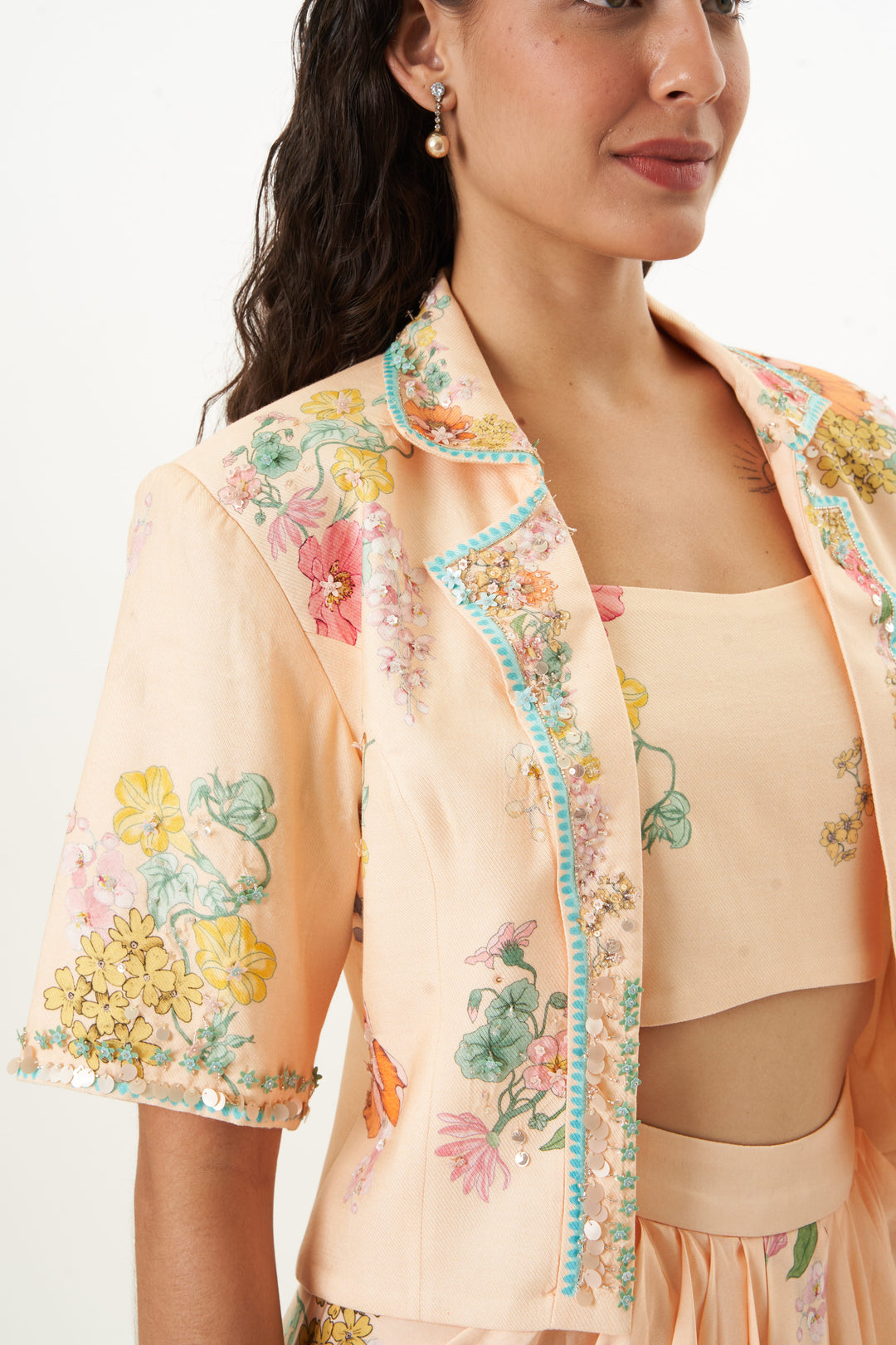 Draped in Bloom Co-ord Set