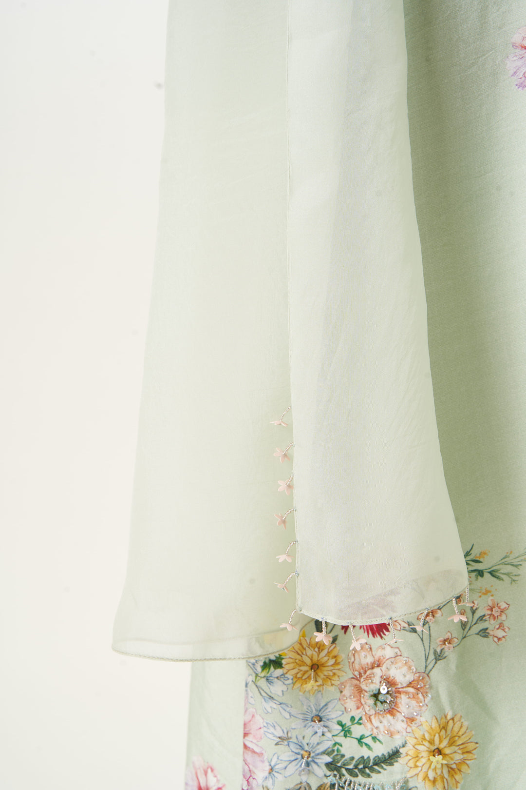 Sage Harmony A-Line Kurta Set