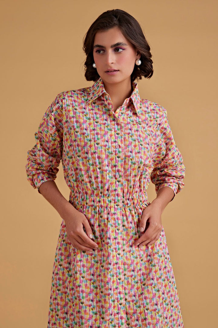 Multicolour Shirt Dress