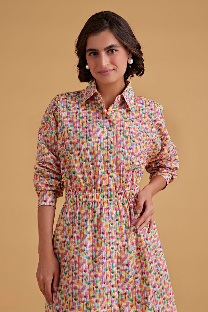 Multicolour Shirt Dress