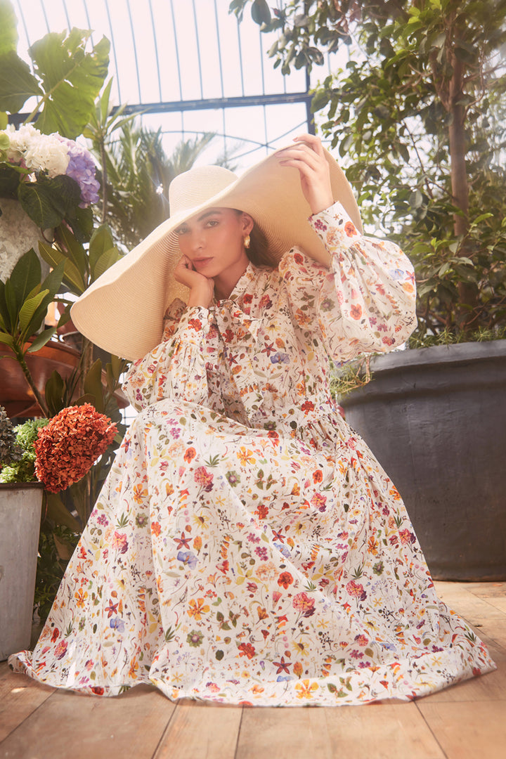 Azalea Dress with Bow Tie